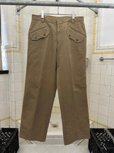 Load image into Gallery viewer, 1990s Vintage Italian Designer Wide Leg Trousers with Flap Pockets - Size L