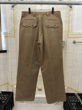 Load image into Gallery viewer, 1990s Vintage Italian Designer Wide Leg Trousers with Flap Pockets - Size L