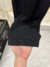 Load image into Gallery viewer, 1980s Parachute Black Trousers with Waist Cinch Detail - Size M