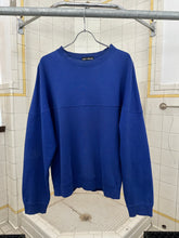 Load image into Gallery viewer, ss1992 Issey Miyake Blue Shoulder Paneled Crewneck - Size M