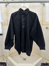 Load image into Gallery viewer, 1980s Katharine Hamnett Woven Cotton Polo Shirt - Size M