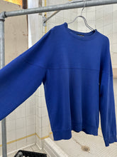 Load image into Gallery viewer, ss1992 Issey Miyake Blue Shoulder Paneled Crewneck - Size M