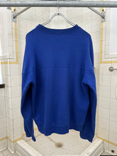 Load image into Gallery viewer, ss1992 Issey Miyake Blue Shoulder Paneled Crewneck - Size M