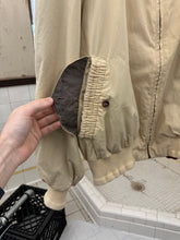 Load image into Gallery viewer, 1980s Vintage Italian Designer Bomber with Vented Western Back Yoke - Size M