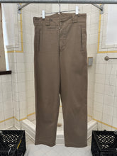 Load image into Gallery viewer, 1980s Katharine Hamnett Brown Cotton Sateen Trousers - Size M