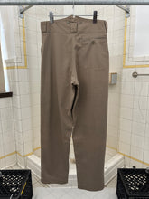 Load image into Gallery viewer, 1980s Katharine Hamnett Brown Cotton Sateen Trousers - Size M