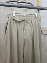 Load image into Gallery viewer, 1980s Katharine Hamnett Beige Cotton Trousers - Size M