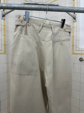 Load image into Gallery viewer, 1980s Katharine Hamnett Beige Cotton Trousers - Size M