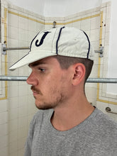 Load image into Gallery viewer, 1990s Armani Jeans Monogram Hat with Piping - Size OS