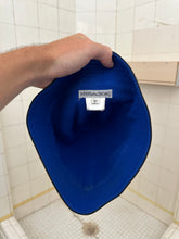 Load image into Gallery viewer, 1990s Armani Black Bucket Hat with Blue Fleece Lining - Size S