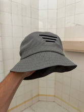 Load image into Gallery viewer, 1990s Armani Grey Bucket Hat with Embroidered Trademark - Size S