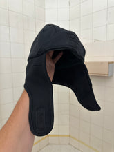 Load image into Gallery viewer, 1990s Armani Black Aviator Cap - Size M