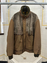 Load image into Gallery viewer, 1980s Vintage Italian Designer Mixed Material Hunting Jacket - Size XL