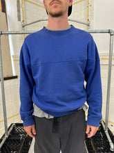 Load image into Gallery viewer, ss1992 Issey Miyake Blue Shoulder Paneled Crewneck - Size M
