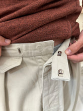 Load image into Gallery viewer, 1980s Katharine Hamnett Beige Cotton Trousers - Size M