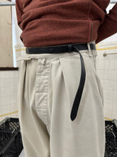 Load image into Gallery viewer, 2000s Issey Miyake Thin Black Leather Belt - Size M