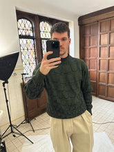Load image into Gallery viewer, 1980s Vintage Italian Designer Jacquard Knit Sweater - Size M