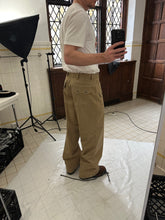 Load image into Gallery viewer, 1990s Vintage Italian Designer Wide Leg Trousers with Flap Pockets - Size L
