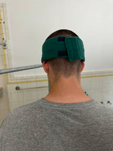 Load image into Gallery viewer, 1980s Vintage Baruffaldi Green Headband with Built-in Shades - Size OS