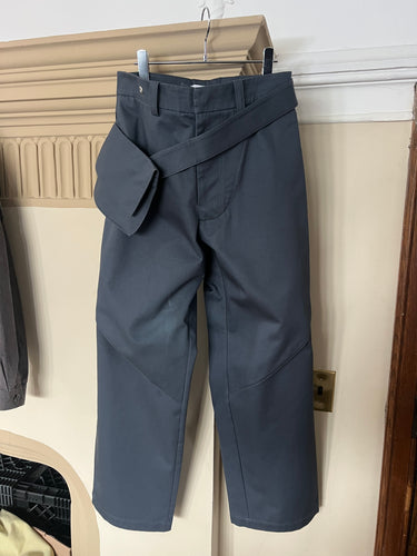 aw2017 Kiko Kostadinov Wrapped Knee Waist Bag Trousers - Size L
