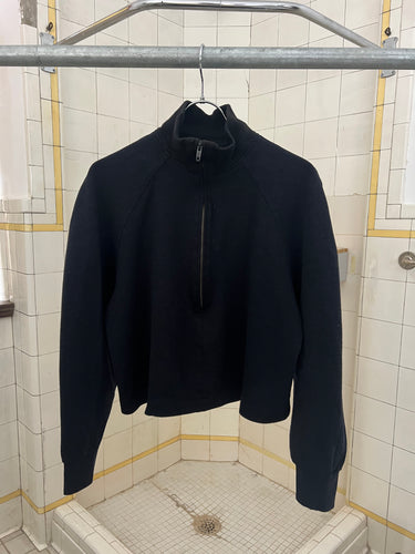 1980s Claude Montana Cropped Quarterzip - Size S