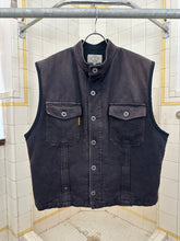 Load image into Gallery viewer, 1990s Armani Lightly Padded Cotton Vest with Belt Loops - Size M