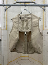 Load image into Gallery viewer, 1990s Armani Cotton Racer Vest with Back Cargo Pocket - Size M