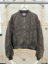 Load image into Gallery viewer, 1990s Armani Light Twill Bomber with Woven Cotton Trim - Size L