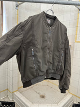 Load image into Gallery viewer, 1990s Armani Light Twill Bomber with Woven Cotton Trim - Size L