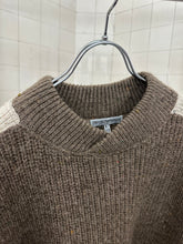 Load image into Gallery viewer, 1990s Armani Colorblock Wool Blend Sweater - Size M