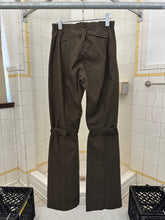 Load image into Gallery viewer, 2000s Burberry Prorsum Light Cotton Biker Pants with Adjustable Knee Straps - Size S