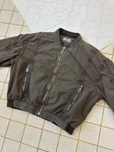 Load image into Gallery viewer, 1990s Armani Light Twill Bomber with Woven Cotton Trim - Size L