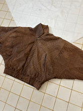 Load image into Gallery viewer, 1980s Vintage American Designer Batwing Leather Jacket - Size M