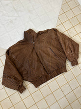 Load image into Gallery viewer, 1980s Vintage American Designer Batwing Leather Jacket - Size M