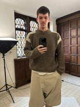 Load image into Gallery viewer, 1990s Armani Colorblock Wool Blend Sweater - Size M