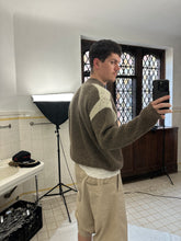 Load image into Gallery viewer, 1990s Armani Colorblock Wool Blend Sweater - Size M