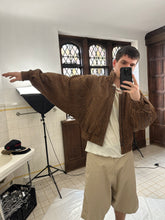 Load image into Gallery viewer, 1980s Vintage American Designer Batwing Leather Jacket - Size M