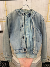 Load image into Gallery viewer, 1980s Marithe Francois Girbaud Faux Layered Jacket with Adjustable Neck - Size S