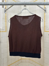 Load image into Gallery viewer, 1980s Claude Montana Crop Top Knit Vest - Size XS