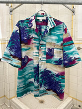 Load image into Gallery viewer, 1980s Claude Montana Pleated Hawaiian Shirt - Size XL