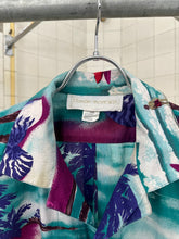 Load image into Gallery viewer, 1980s Claude Montana Pleated Hawaiian Shirt - Size XL