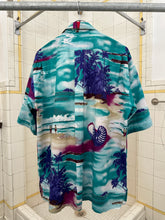 Load image into Gallery viewer, 1980s Claude Montana Pleated Hawaiian Shirt - Size XL
