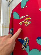 Load image into Gallery viewer, 1980s Claude Montana Cactus Cowboy Print Patch Pocket Shirt - Size XL