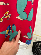 Load image into Gallery viewer, 1980s Claude Montana Cactus Cowboy Print Patch Pocket Shirt - Size XL
