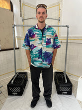 Load image into Gallery viewer, 1980s Claude Montana Pleated Hawaiian Shirt - Size XL