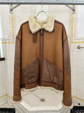 Load image into Gallery viewer, 1990s Armani B-3 Shearling Military Jacket - Size XL