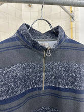 Load image into Gallery viewer, 1980s Armani Graphic Quarter Zip Pullover - Size L