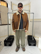 Load image into Gallery viewer, 1990s Armani B-3 Shearling Military Jacket - Size XL