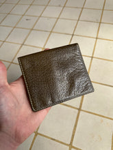 Load image into Gallery viewer, 1980s Tokio Kumagai Olive Leather Wallet - Size OS