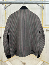 Load image into Gallery viewer, 1990s Comme des Garcons Homme Plus Faded Grey Pinstripe Cropped Bomber - Size M